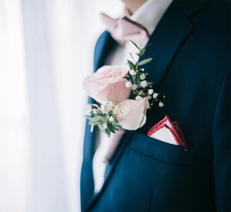 Wedding Party Pocket Squares